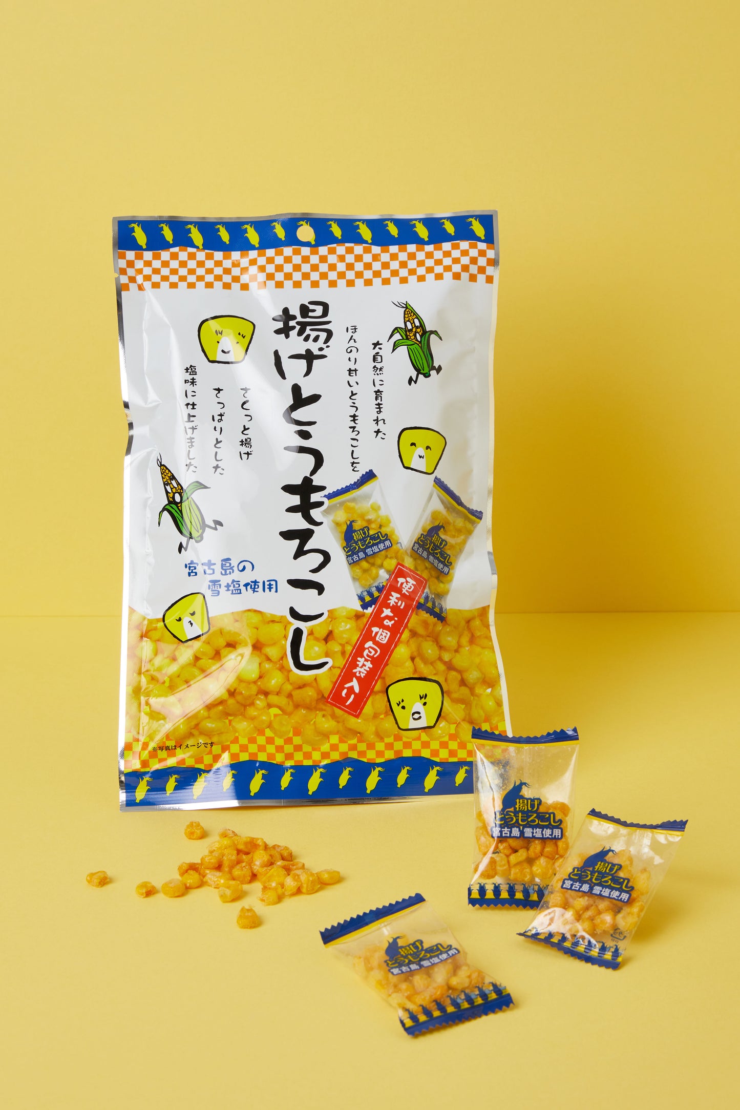 Azuma Fried Sweet Corn 45g - japansnacks.co.uk