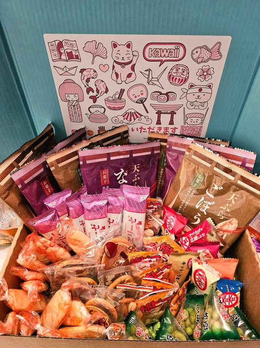 Taste of Japan Custom Snack Box Dagashi  だがし