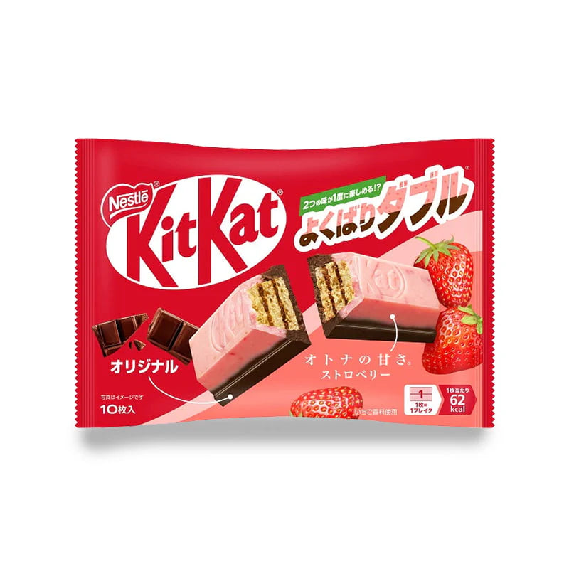 Nestlé Japanese KitKat Yokubari Strawberry & Original