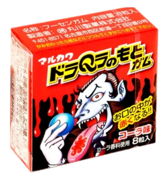 Marukawa DoraQra No Moto Gum 12.5g - Cola Flavour - japansnacks.co.uk