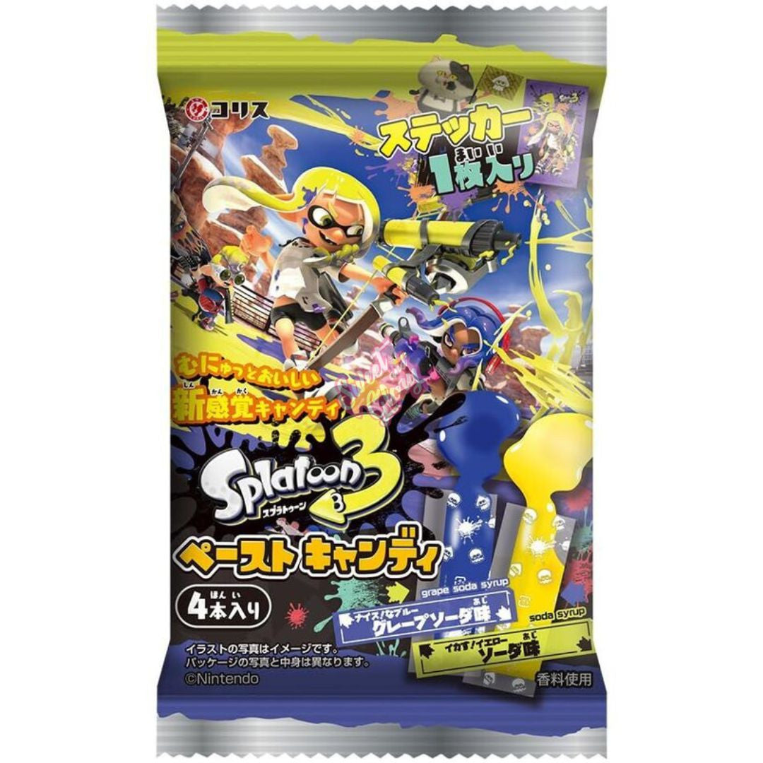 Coris Nintendo Splatoon 3 Candy with Sticker