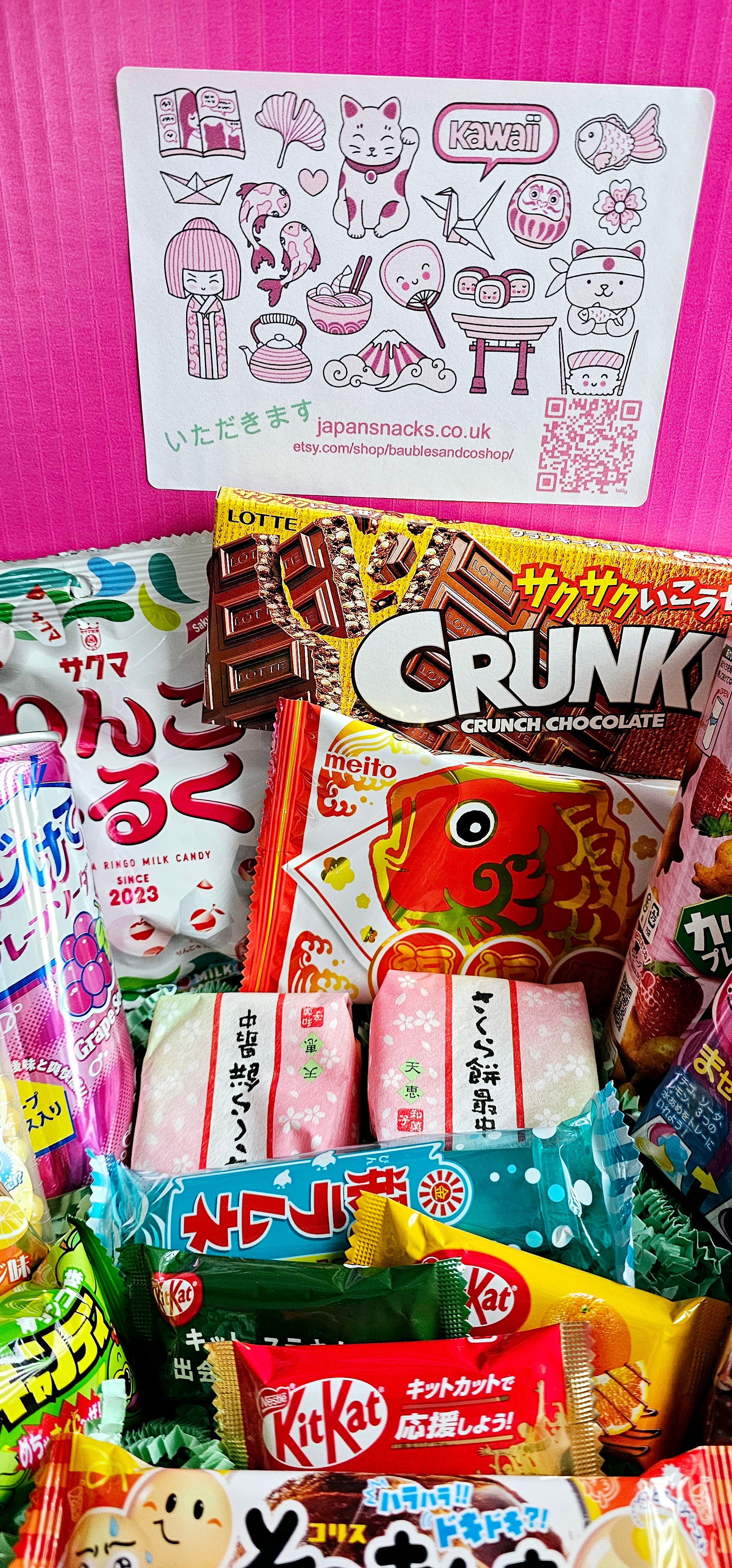 Premium Taste of Japan Mystery Snack Box - Christmas Gift | Birthday Gift | Special Occasion - japansnacks.co.uk