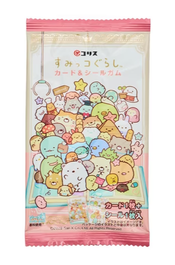 Coris Summiko Gurashi Chewing Gum with Stickers 3g - japansnacks.co.uk