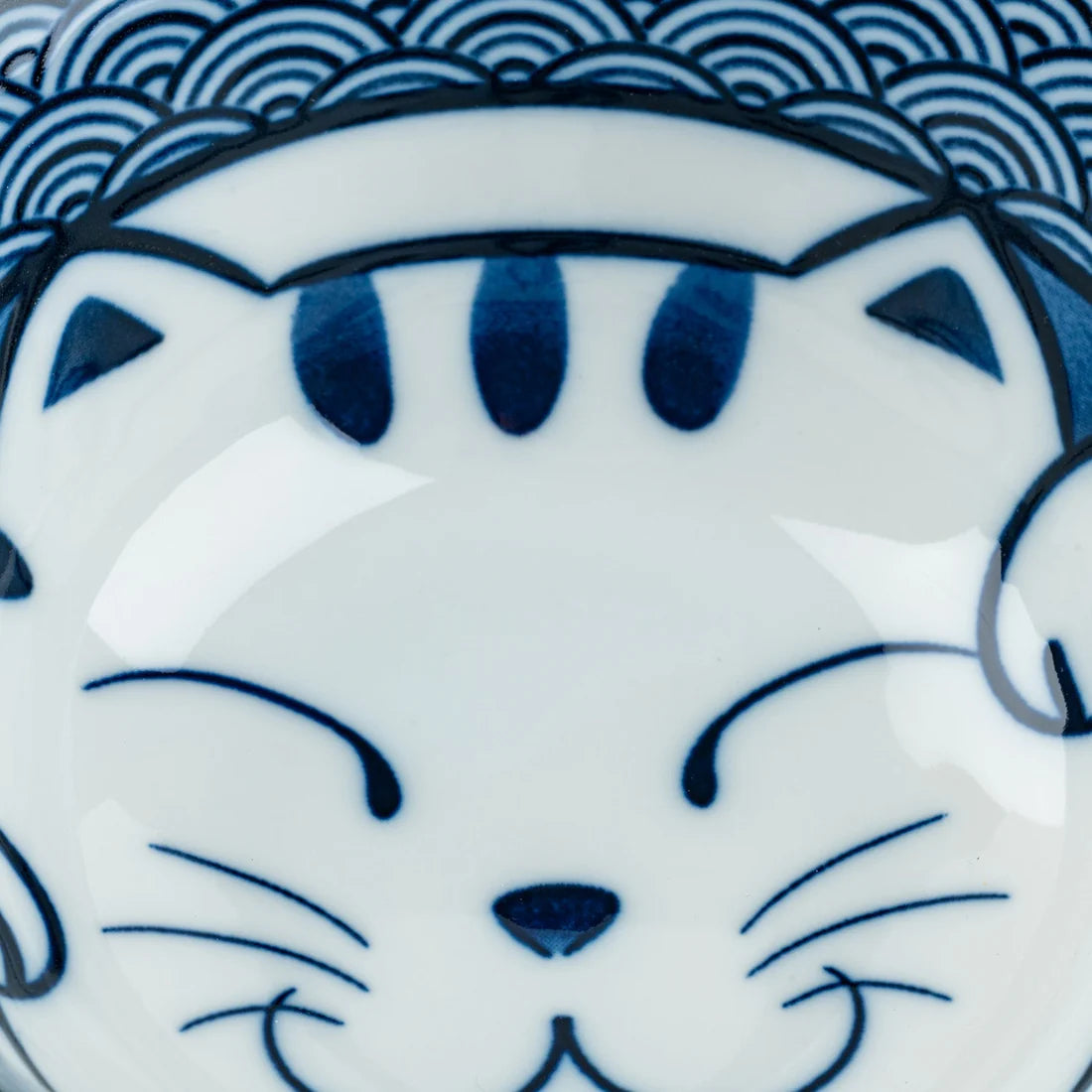 Cute Lucky Cat Ceramic Japanese Soup Bowl - japansnacks.co.uk