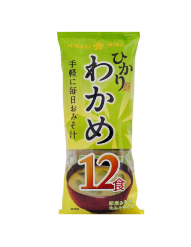 Hikari Miso Sokunama Wakame (Seaweed) Miso Soup 12 servings 216g