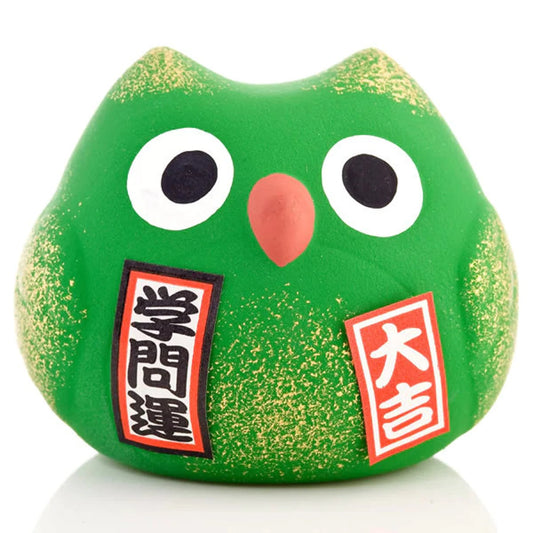 Japanese Lucky Owl - Good Luck Charm for Studies