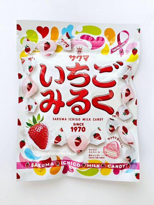 Sakuma Ichigo Strawberry Milk Candy