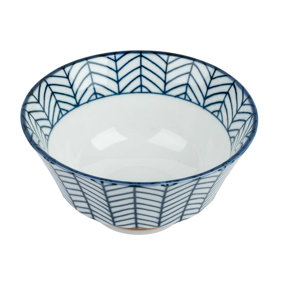 Yabane Geometric Japanese Rice Bowl - japansnacks.co.uk