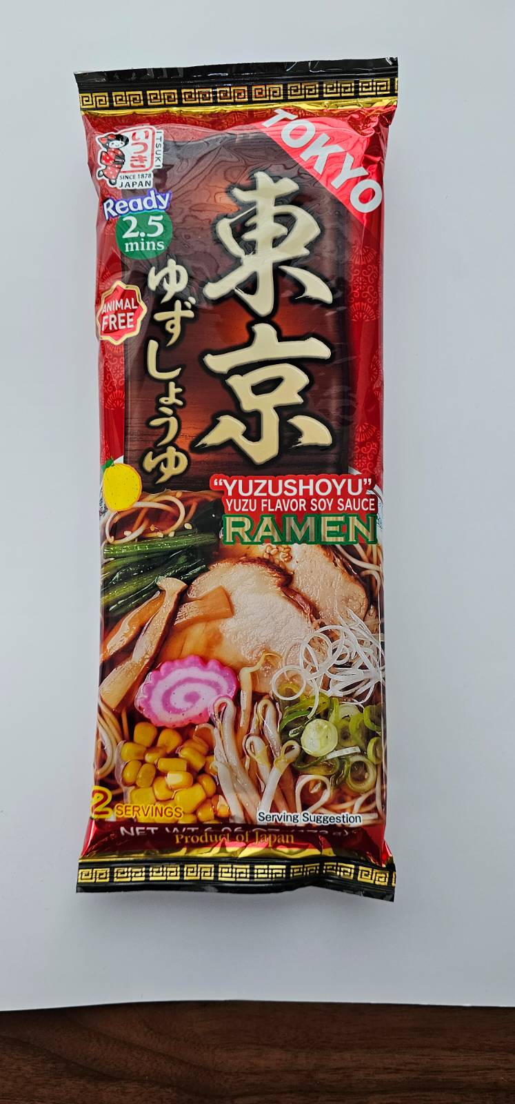 Itsuki Yuzushoyu Yuzu Flavour Soy Sauce Ramen (2 servings)