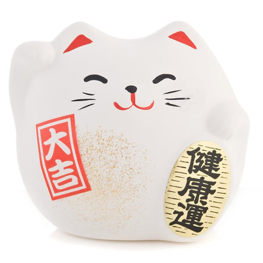 Cute Japanese Lucky Cat Maneki Neko - Happiness