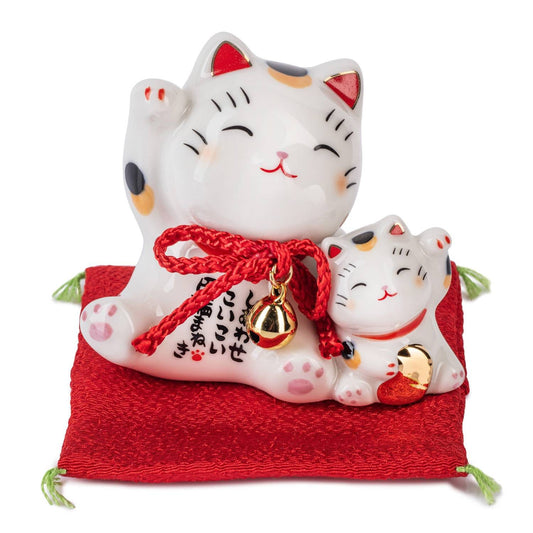 Lucky Cats Best Friends Forever Maneki Neko