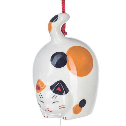 Japanese Mikeh Lucky Cat Wind Chime